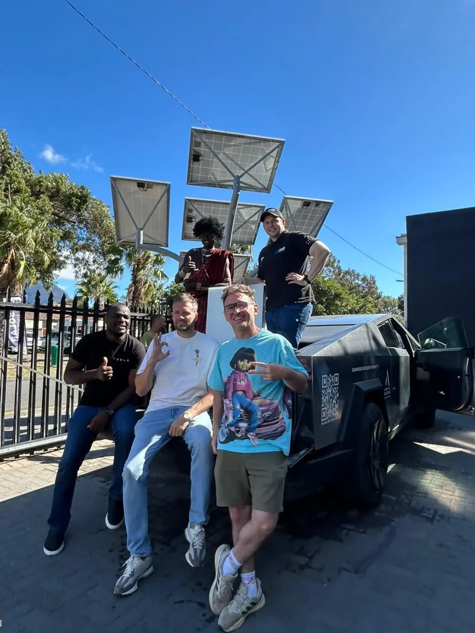 Cyberlocos Bring the Tesla Cybertruck to Cape Town – A Powerful Visit to MLT Power