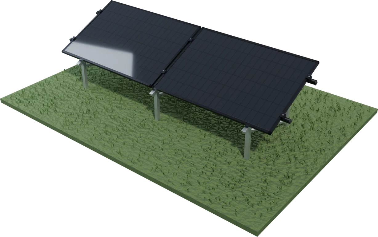 Ground mounted solar mounting