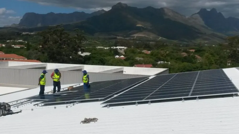 Commercial solar installation by MLT Power